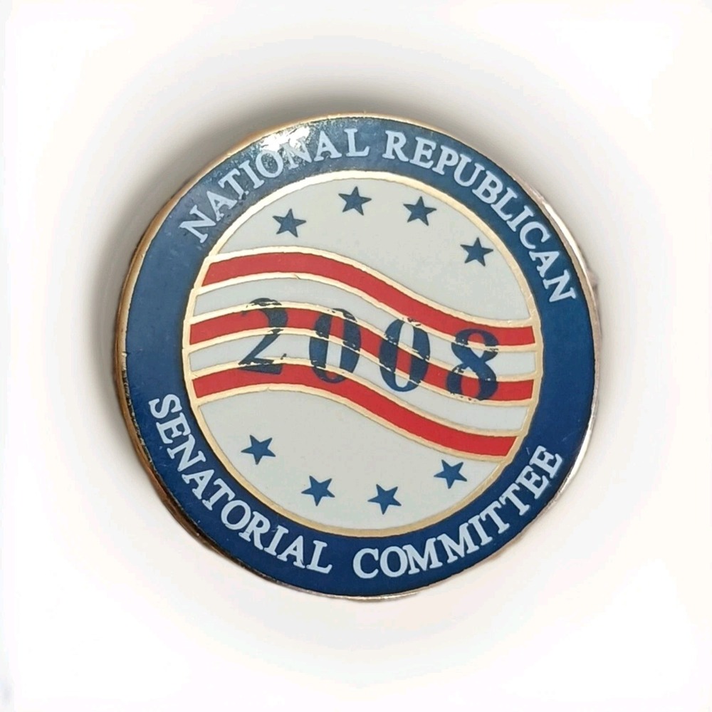 2008 National Republican Senatorial Committee Lapel Pin USA Political History